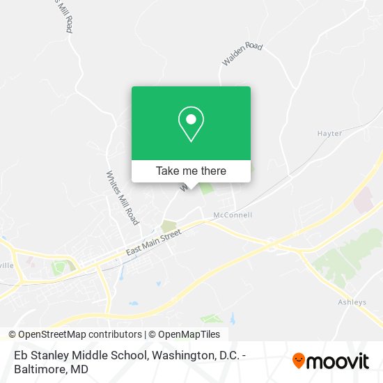 Eb Stanley Middle School map