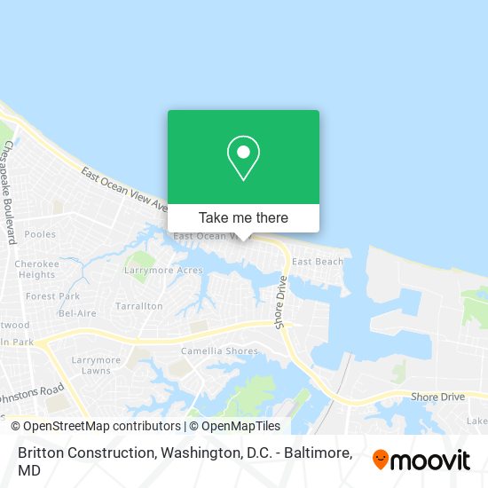 Britton Construction map