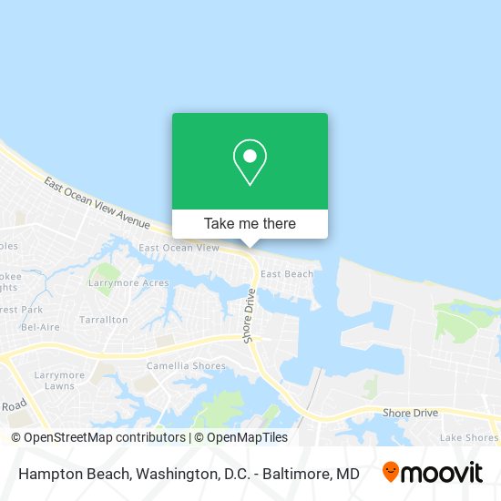 Hampton Beach map