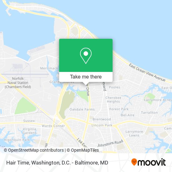 Hair Time map