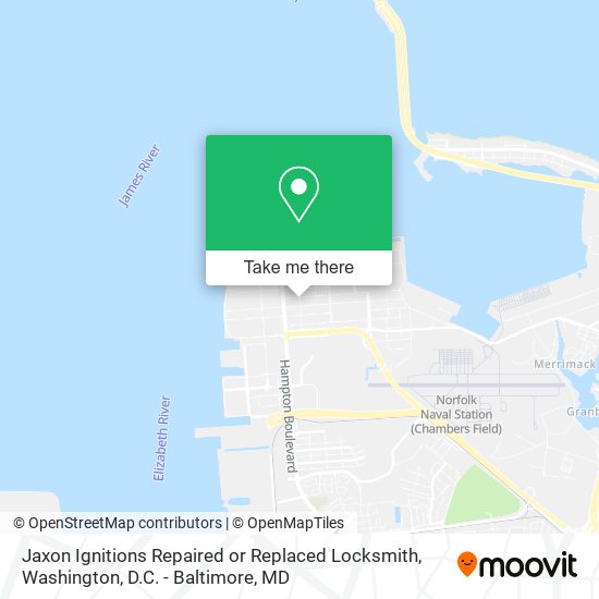 Jaxon Ignitions Repaired or Replaced Locksmith map