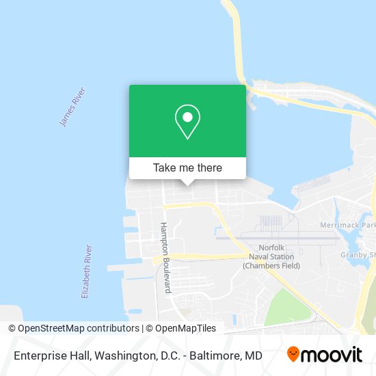 Enterprise Hall map