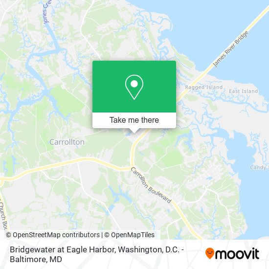 Bridgewater at Eagle Harbor map