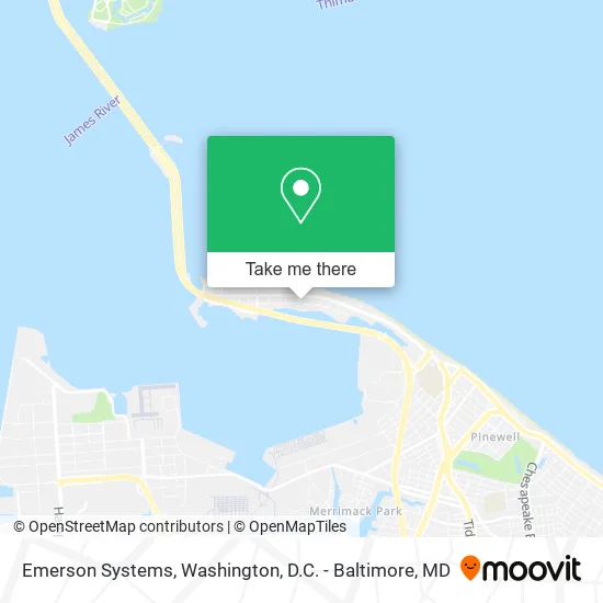 Mapa de Emerson Systems