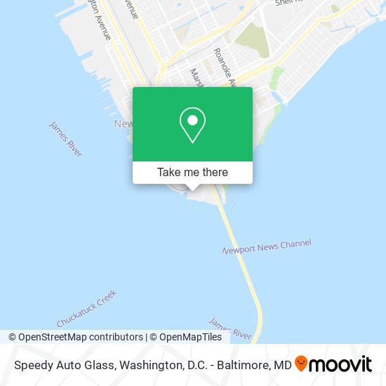 Mapa de Speedy Auto Glass