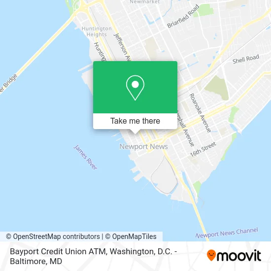 Bayport Credit Union ATM map