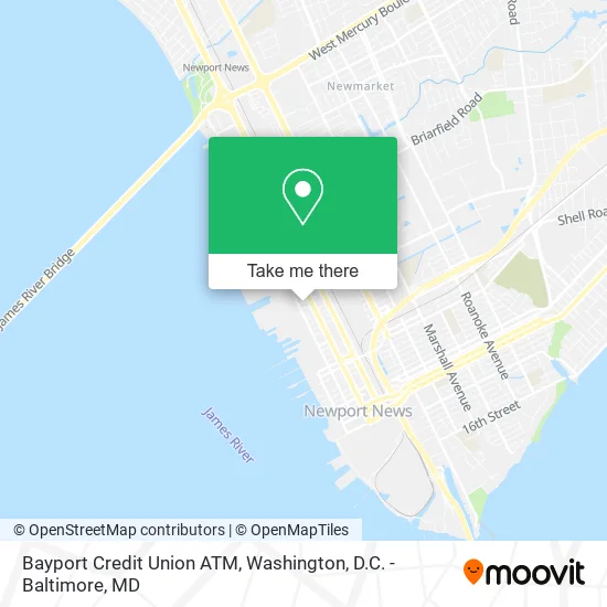 Mapa de Bayport Credit Union ATM