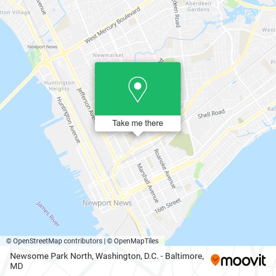 Newsome Park North map