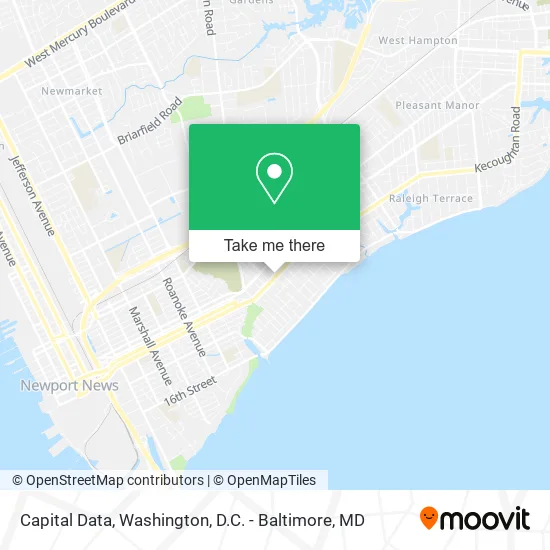 Capital Data map