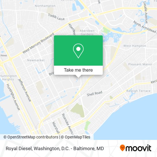 Royal Diesel map