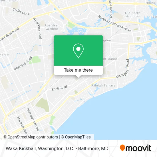 Waka Kickball map