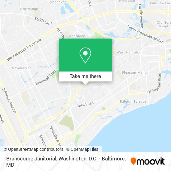 Mapa de Branscome Janitorial