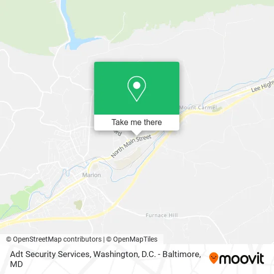 Adt Security Services map