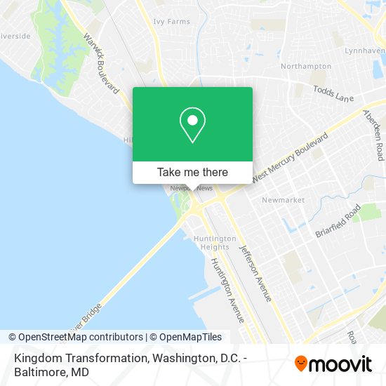 Kingdom Transformation map