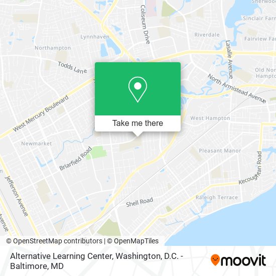 Alternative Learning Center map