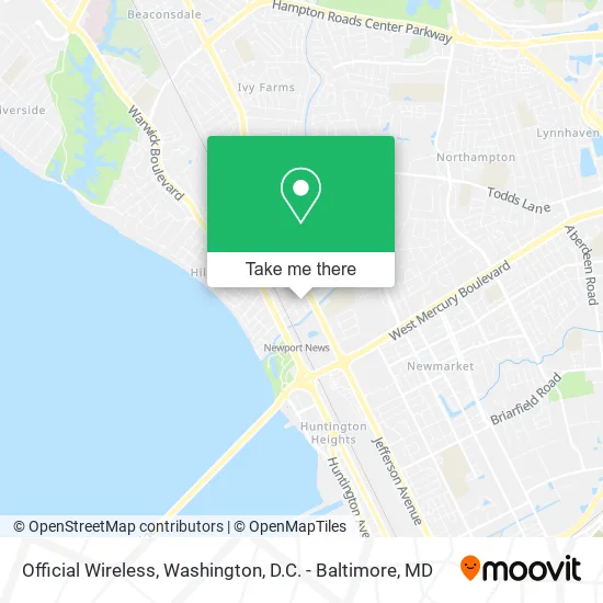 Official Wireless map