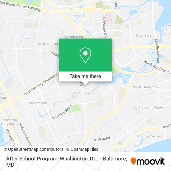 Mapa de After School Program