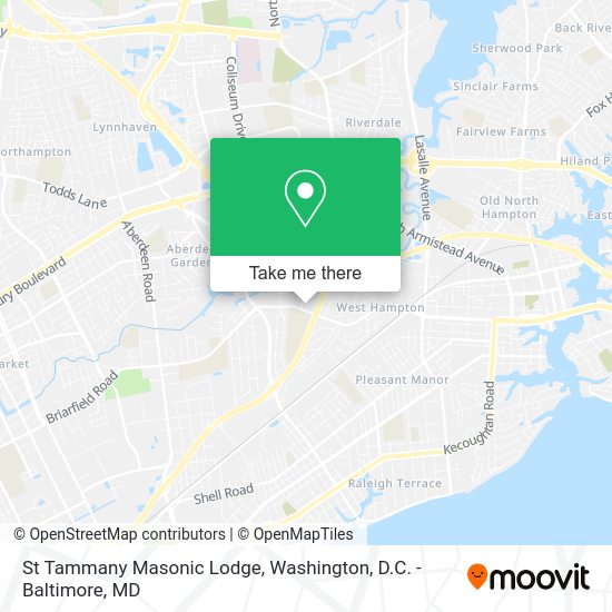 Mapa de St Tammany Masonic Lodge