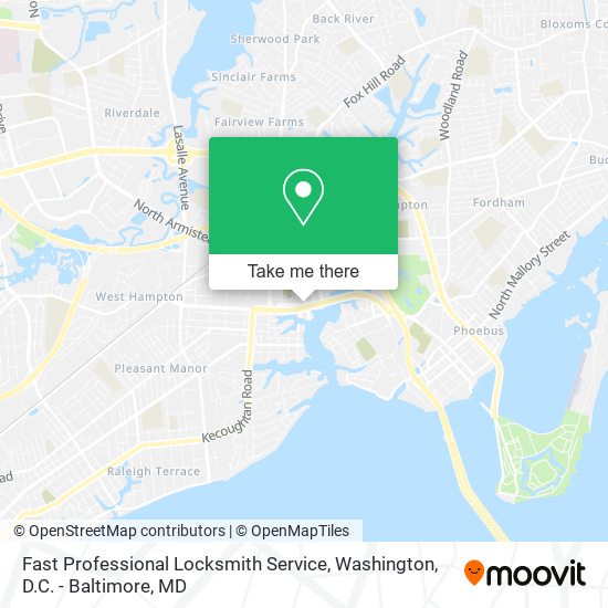 Mapa de Fast Professional Locksmith Service