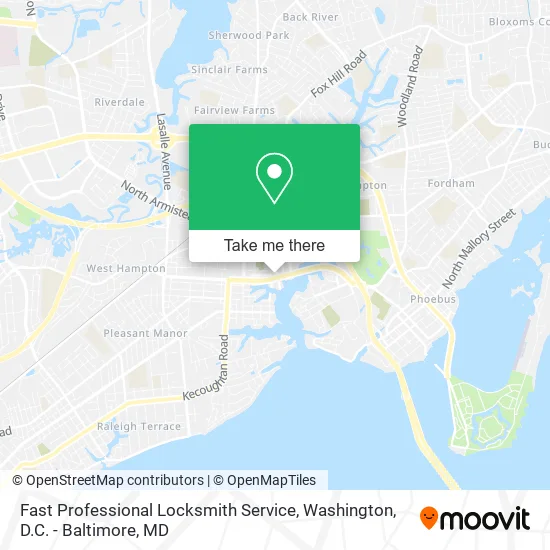 Fast Professional Locksmith Service map