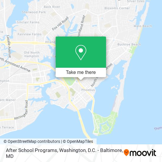 After School Programs map