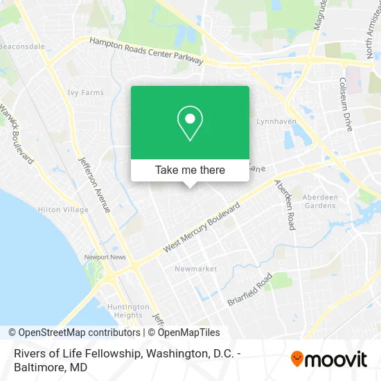 Rivers of Life Fellowship map
