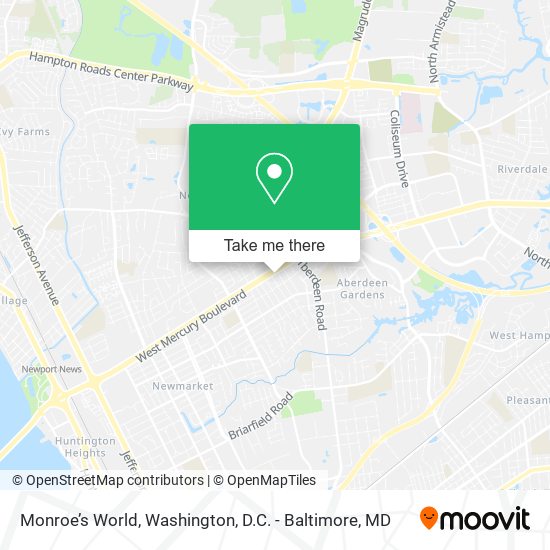 Monroe’s World map