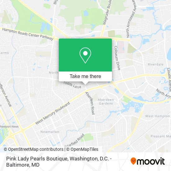 Pink Lady Pearls Boutique map