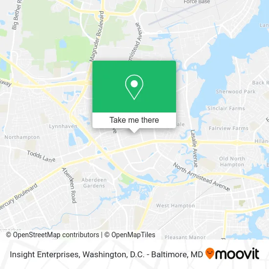 Insight Enterprises map