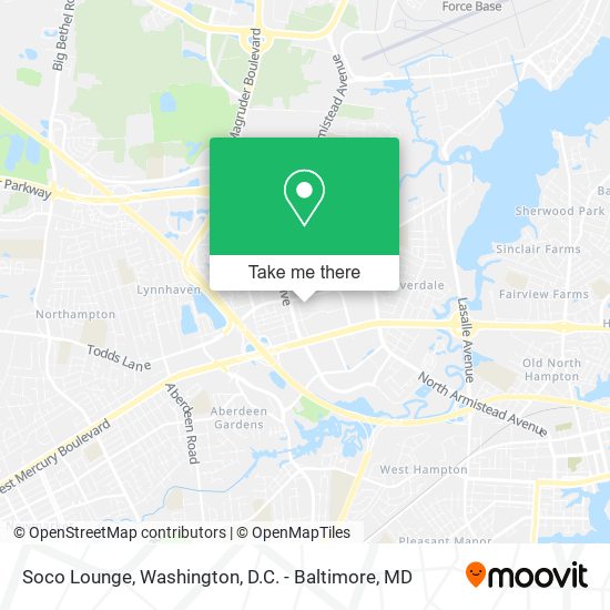 Soco Lounge map