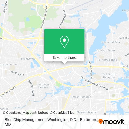 Blue Chip Management map