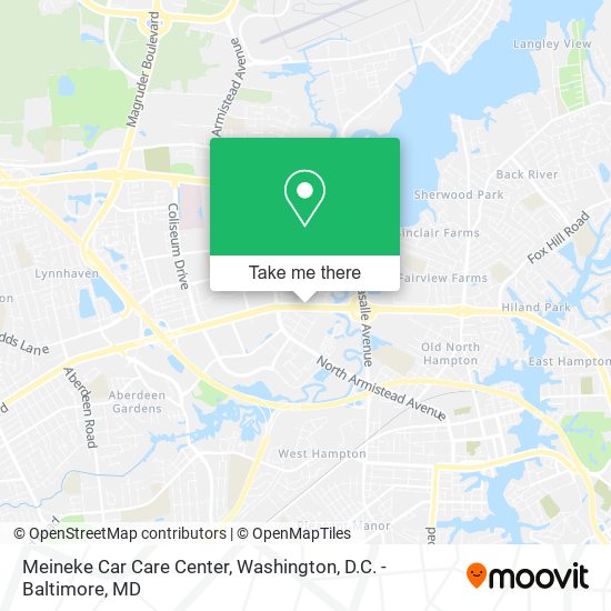 Meineke Car Care Center map