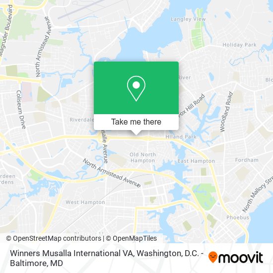 Mapa de Winners Musalla International VA