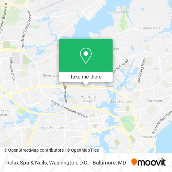 Relax Spa & Nails map