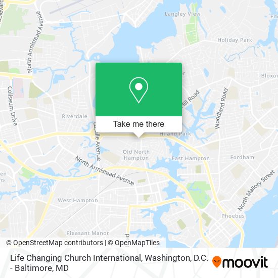 Mapa de Life Changing Church International