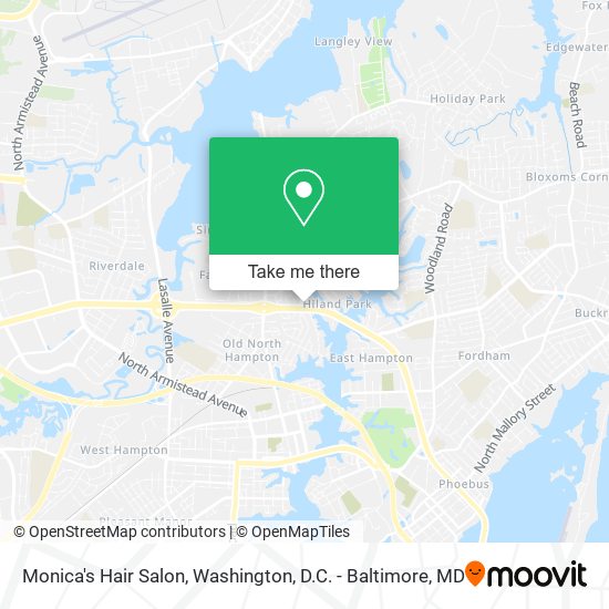 Mapa de Monica's Hair Salon