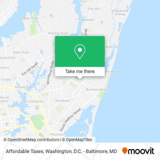 Affordable Taxes map