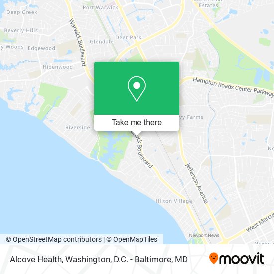 Mapa de Alcove Health