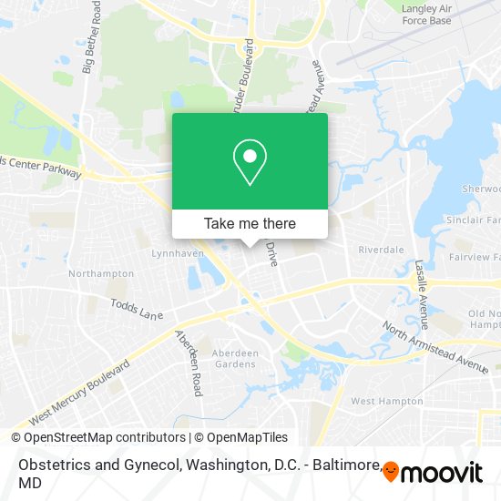 Obstetrics and Gynecol map