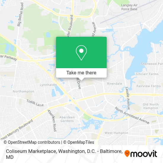 Coliseum Marketplace map