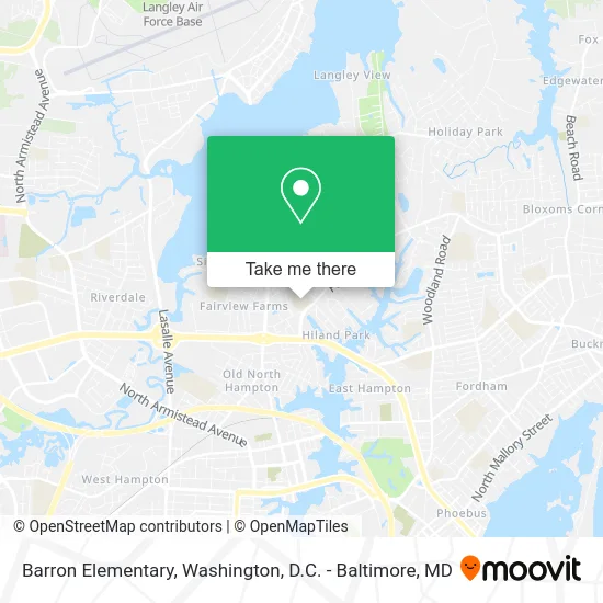 Barron Elementary map