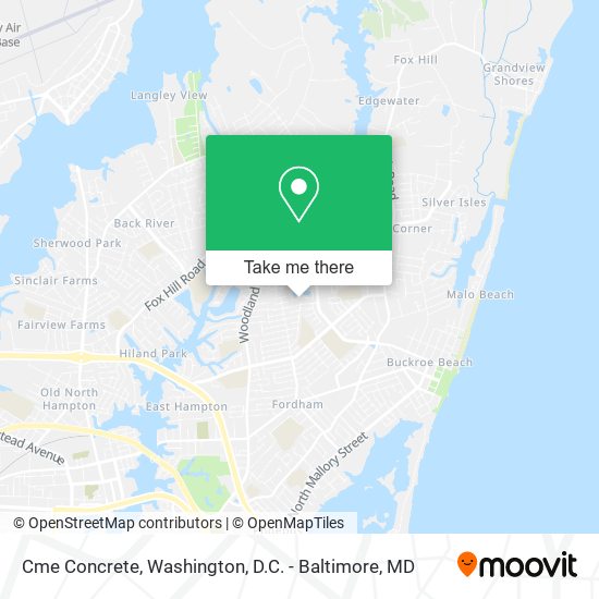 Cme Concrete map