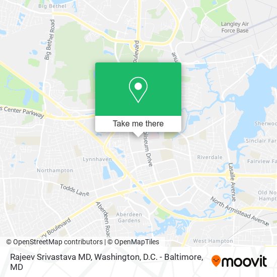 Mapa de Rajeev Srivastava MD