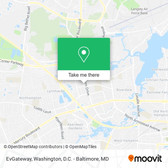 EvGateway map