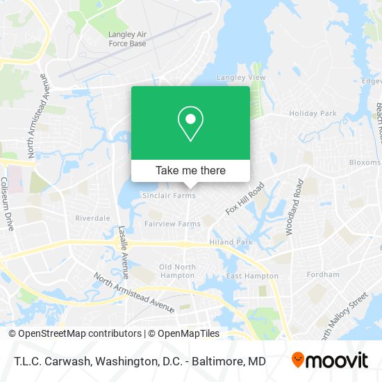 Mapa de T.L.C. Carwash