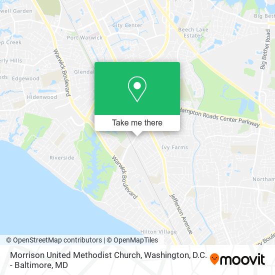 Morrison United Methodist Church map