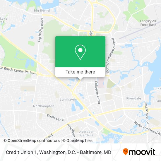 Credit Union 1 map