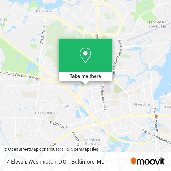 Mapa de 7-Eleven