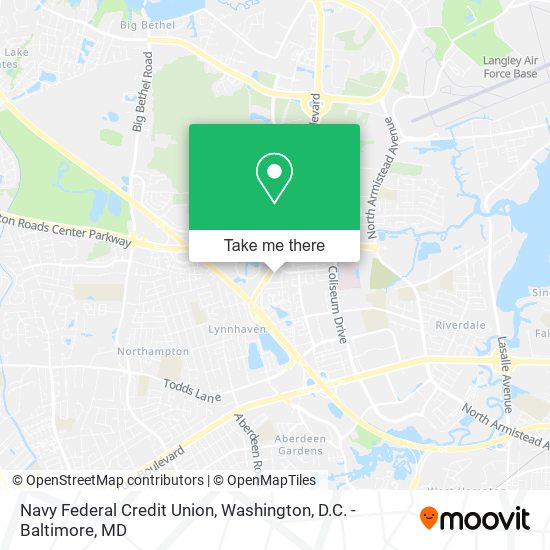 Mapa de Navy Federal Credit Union