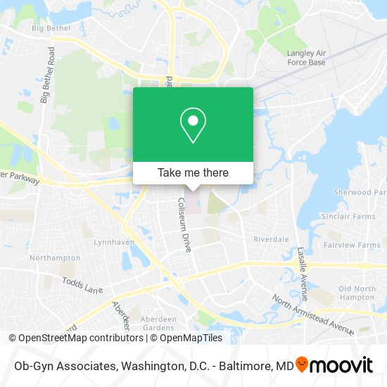 Mapa de Ob-Gyn Associates